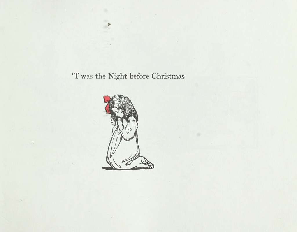 Twas the Night Before Christmas - 1912 edition of the poem, illustrated by Jessie Willcox Smith